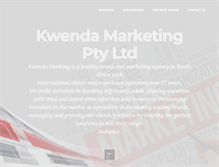Tablet Screenshot of kwenda.net